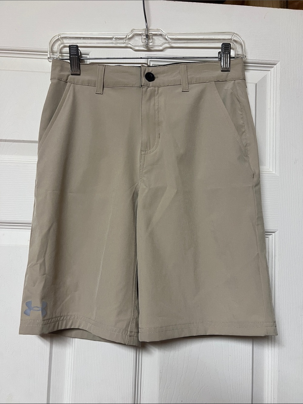 Under Armour Boys Khaki Performance Athletic Shorts
